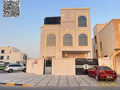 A modern villa, including registration and ownership fees, is available opposite a mosque and directly accessible with services. Freehold ownership is