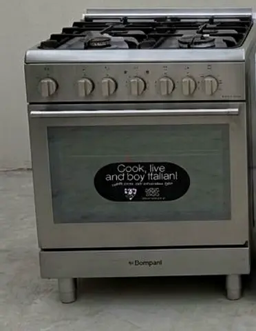 Bompani 4-Burner Gas Stove with Oven