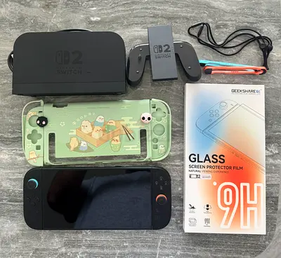Nintendo Switch 2 + Dock, Case, Screen protector  Games
