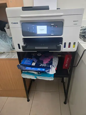 🖨️ Canon MAXIFY GX4040 Printer + Stand | Low Use | Ink Tank System