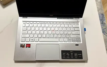 Acer Swift 3 (AMD Ryzen) 14-inch Silver Laptop - Good Condition - 16GB RAM - Ryzen 7