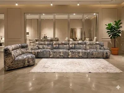 Marina home premium quality Corner multiple colour sofa