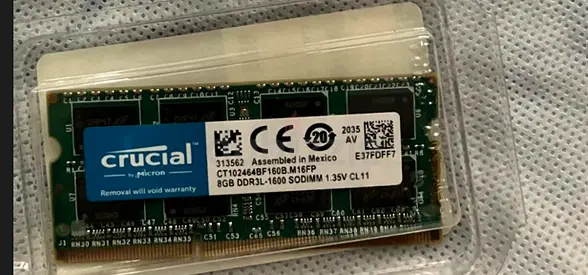 laptop memory 8gb