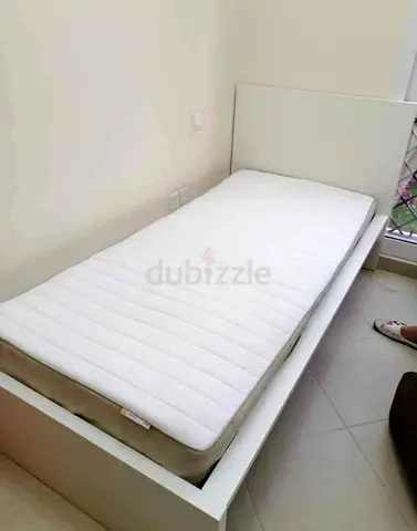 Ikea malam single bed (90*200)with  an IKEA mattress