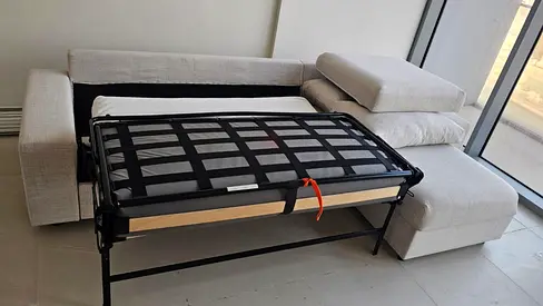 IKEA vimle L Shape Sofa Bed Beige Good condition