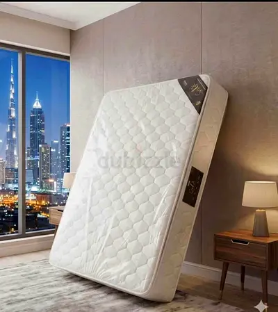 Single/Double Mattress - Firm Quilted, Good Condition