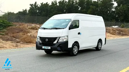 2025 Nissan Urvan NV350 Highroof Delivery Van GCC White Automatic