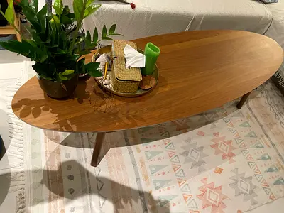 IKEA STOCKHOLM Coffee Table - Walnut, 180x59 cm