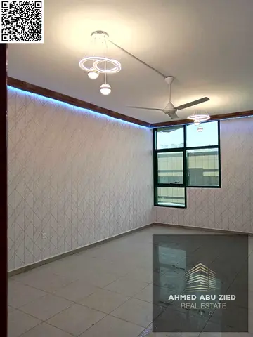 Prime location | 2 bedroom | spacious layout | balcony with open view | wardrobes | kitchen | 2 bathroom | Central AC | Opposite Nesto HyperMarket