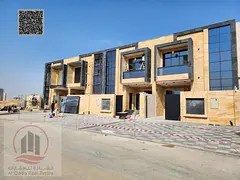 Villa for sale in Ajman, Al Helio area, including registration fees. It consists of 5 master bedroom