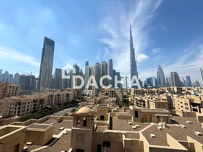 Well Maintained | Natural Light | Burj Views