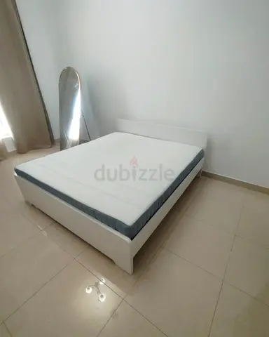 IKEA Askvol king size bed frame with IKEA mattress 180×200cm