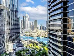 Luxury Burj Khalifa View| Furnished 3BR High Floor