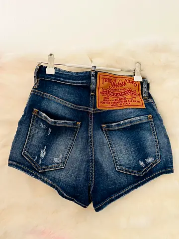 ORIGINAL Dsquared2 Distressed Denim Shorts - Womens Size (preowned)