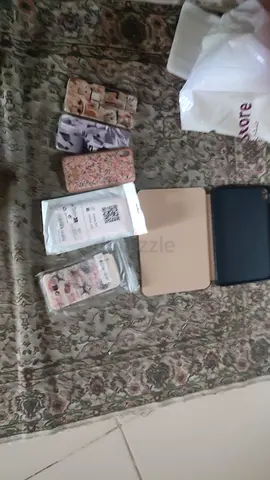 Bundle of assorted smartphone cases and accessories (6+ items)