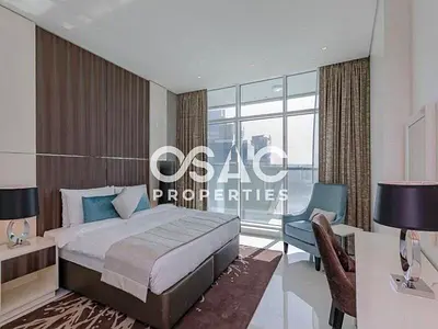 Furnished 1BHK | Canal View | Bays Edge