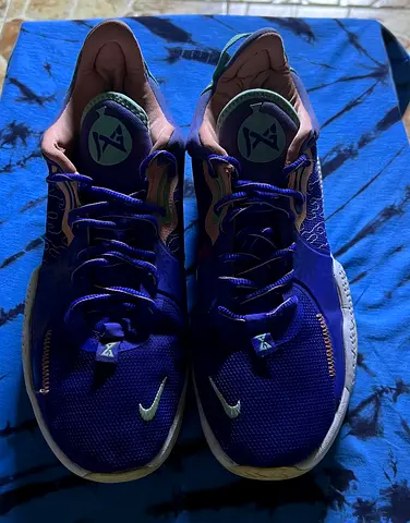 Used Nike Purple Training Sneakers — Size Unknown, Good Condition