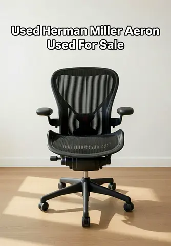 Used Herman Miller Aeron Chair – Excellent Condition, Adjustable Office Chair