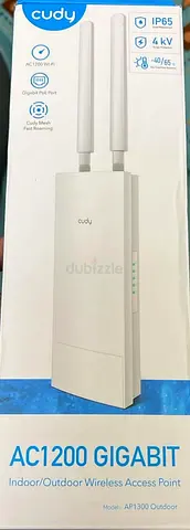 Cudy AC1200 Gigabit Indoor/Outdoor Wireless Access Point (AP1300 Outdoor) - Excellent Condition