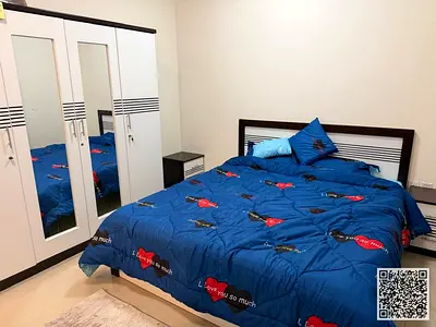 شقه فاخره غرفه وصاله مع بلكونه .عجمان الروضه 2. مفروش بالكامل للإيجار الشهري✨الإيجار يشمل الفواتير والإنترنت وموقف