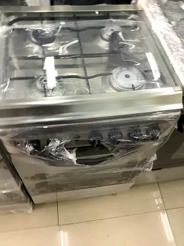 Stainless Steel 4-Burner Gas Range Cooker - New/Unused