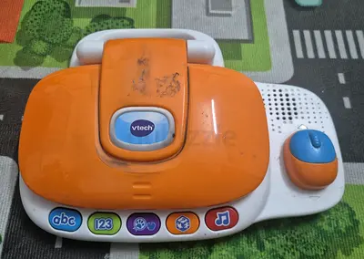 VTech Kids Learning Laptop Toy - Orange, Used