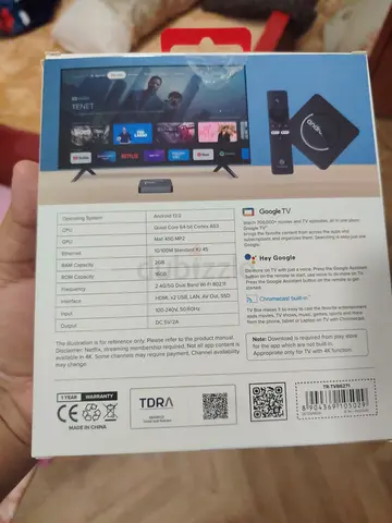 LG 32 TV with Android Box