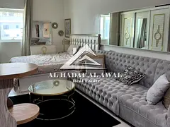 For monthly rent: studio in Al khan with free gym