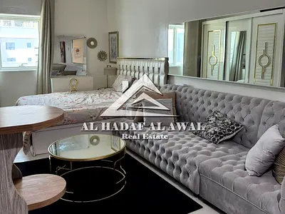 For monthly rent: studio in Al khan with free gym