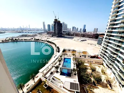 Spacious 1BR | Marina & City View | W Balcony