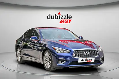 AED 988/month | 2021 Infiniti Q50  | GCC Specs | Ref#454295