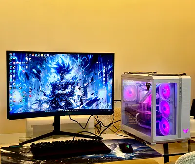 High-End Gaming  Streaming PC + 4K Monitor (RTX 4080 SUPER | 64GB RAM | 4TB SSD)