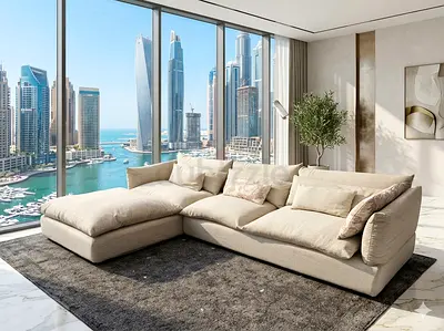 Marina home L Shape sectional sofa