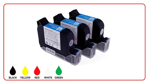 Printer Ink Cartridges  Solvent(Black/Color) with low price for Handheld Printer.