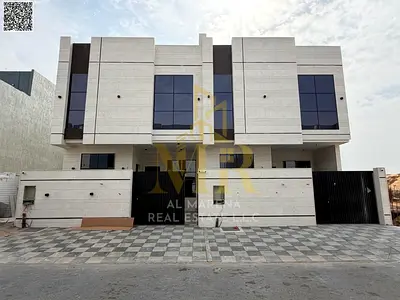 A villa with all registration and ownership fees included, on the main street, ready to move in, in the most prestigious areas of Ajman. Freehold owne