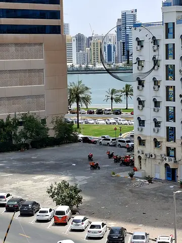 PARKING FREE 1 BHK JUST 37K WARDROBE TWO BATHROOMS READY TO MOVE NEAR DUBAI