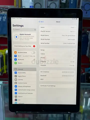 Apple iPad (9.7-inch) - Good working condition, 32GB, Space Gray