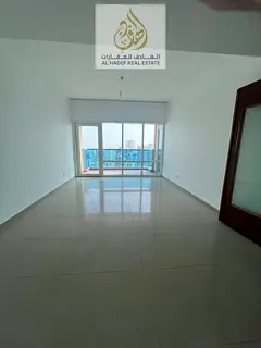One bedroom sea view apartment for rent in Sharjah Al Khan premium tower with gym pool free parking