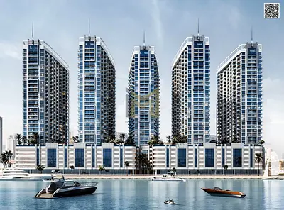 Off-Plan 1BHK for Sale | Exclusive Units | Prime Waterfront Living | Creek Tower Ajman