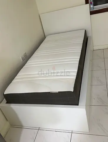 IKEA Single Bed with Storage – Good Condition With mattress