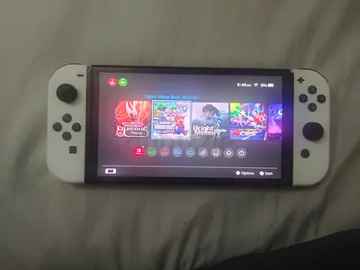 NINTENDO SWITCH OLED MODED 256 GB, full set 7months old