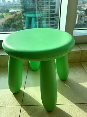 Ikea Mammut Children‘s stool green kid‘s chair