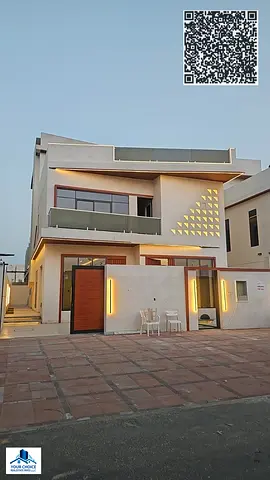 Luxury Modern 6 Bedrooms Villa Available for Sale in Al helio 2 Ajman UAE