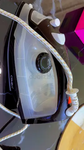 Used Steam Iron - Ceramic Soleplate, Good Working Condition