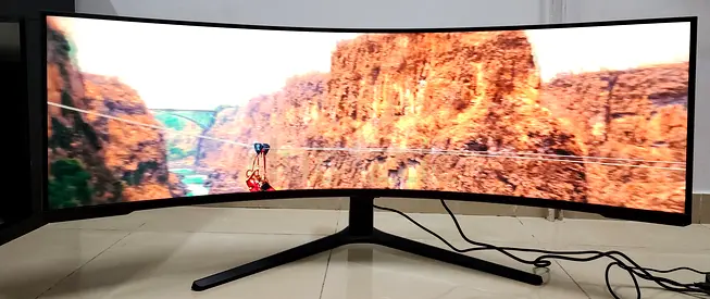 The Samsung Odyssey Neo G9 57 (Model S57CG952NM / G95NC) is a high-performance curved gaming monitor