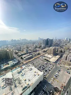 Ready-to-move apartment with open view in Al Waha Towers – high floor and full facilities