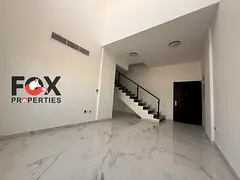 Duplex apartment with 3 bedrooms and a living room for annual rent in Al Muwaihat 3. Brand new build