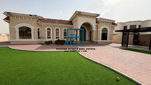 Luxury 4BHK Villa+Majils+Hall Available for rent in Al Riqaibah 7 (Al Suyoh sharjah)