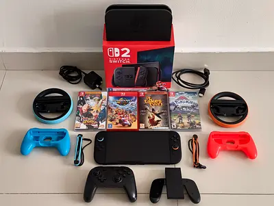 Nintendo Switch 2 TDRA UAE Version with games
