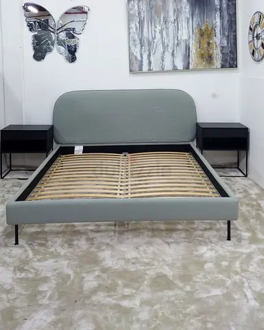 IKEA Bed frame with 2 side tables